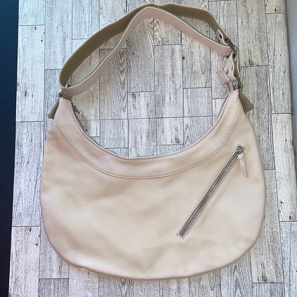 Luis Esteve Leather Hobo Bag Made in Spain EUC - Picture 13 of 15